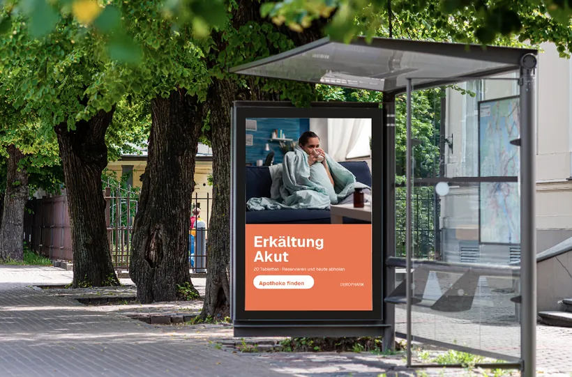 Kampagnenmotiv als Plakat