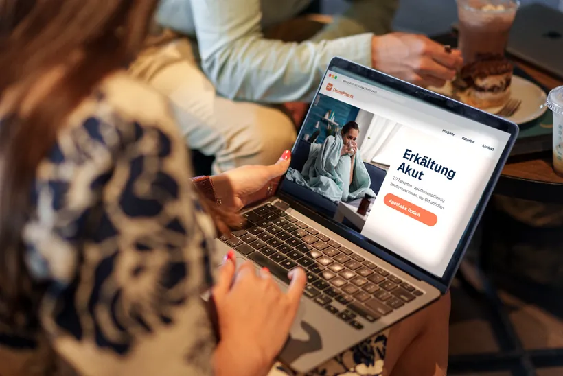 Kampagnenmotiv als Web-Anzeige